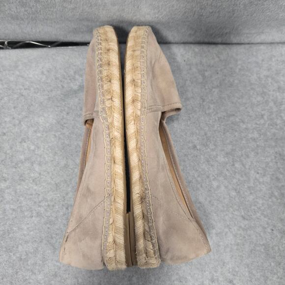 FRYE Cement Lee A Line Flat Espadrilles Size 8.5 - Picture 7 of 9